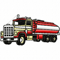 Truck Embroidery Design 9 Truck Embroidery Design 9